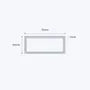 aluminium rectangular hollow rhs size 70 30 3 mm 3