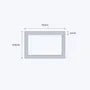 aluminium rectangular hollow rhs size 75 50 6 mm 3