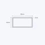aluminium rectangular hollow rhs size 80 40 3 mm 3