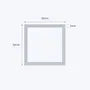 aluminium square hollow shs size 32 32 2 mm 3
