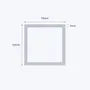 aluminium square hollow shs size 50 50 3 mm 3