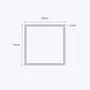 aluminium square hollow shs size 75 75 3 mm 2