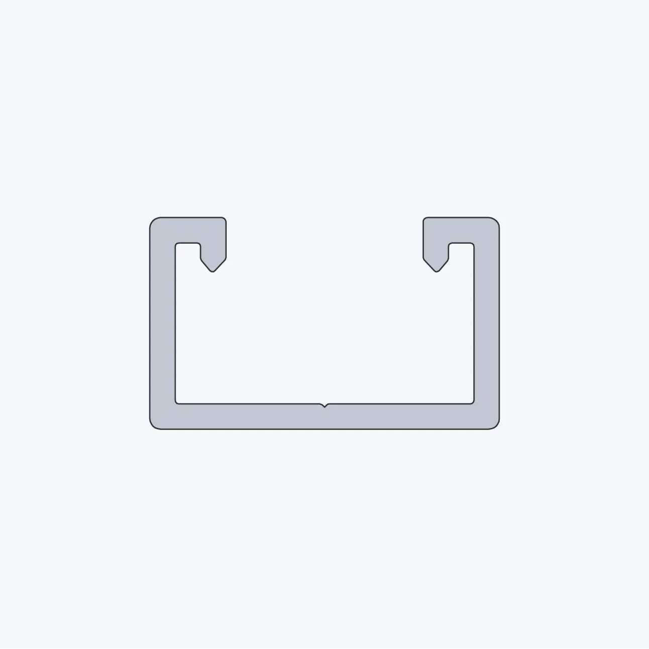 aluminium strut channel size 41 3 41 3 2 6 mm 2