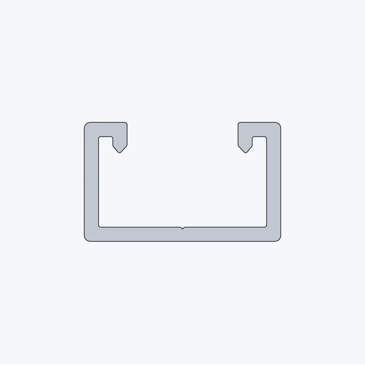 aluminium strut channel size 41 3 41 3 2 6 mm 2