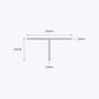 aluminium tee bar size 50 25 1 6 mm 3