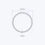aluminium tube size 25 4 1 22 mm 3