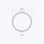 aluminium tube size 32 1 6 mm 3
