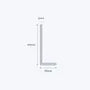 aluminium unequal angle size 125 50 6 mm 3