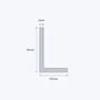 aluminium unequal angle size 32 20 3 mm 3
