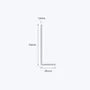 aluminium unequal angle size 70 25 1 6 mm 3