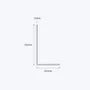 aluminium unequal angle size 70 40 1 6 mm 3