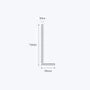aluminium unequal angle size 75 25 3 mm 3