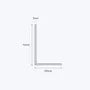 aluminium unequal angle size 75 50 3 mm 3