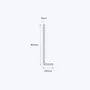 aluminium unequal angle size 80 20 3 mm 3