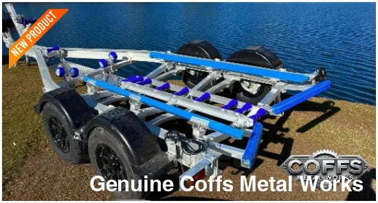 Aluminum Boat Trailer suit boats 5.4 - 6 meters WP1921 Aluminum Boat Trailer