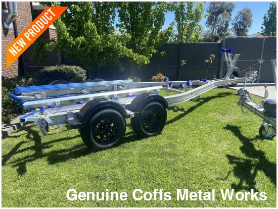 Aluminum Boat Trailer suit boats 5.4 - 6 meters WP1921 Aluminum Boat Trailer