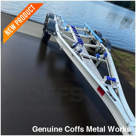 Aluminum Boat Trailer suit boats 5.4 - 6 meters WP1921 Aluminum Boat Trailer