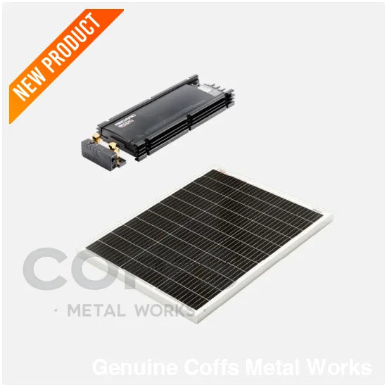 BCDC Alpha100 R & 80W Solar Panel Bundle power managment
