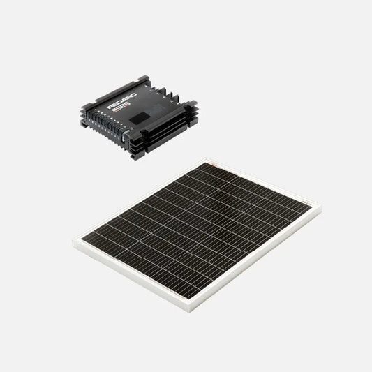 BCDC Alpha50 R & 80W Solar Panel Bundle power managment
