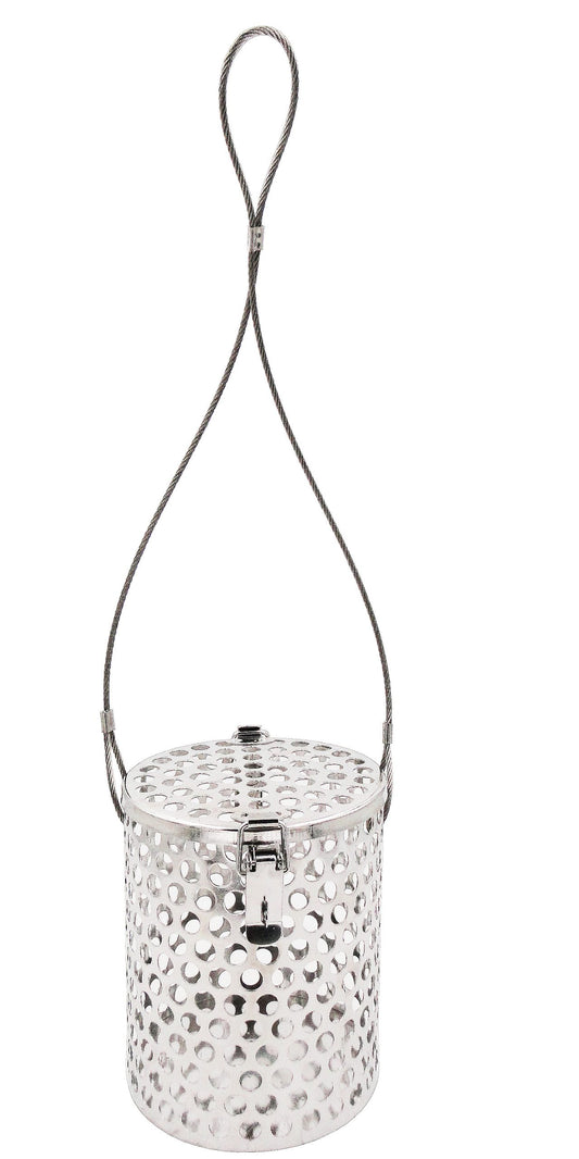 Viper Pro Series Stainless Steel Berley Pot - Small - With Pallet Net (New Model) | Coffs Metal Works