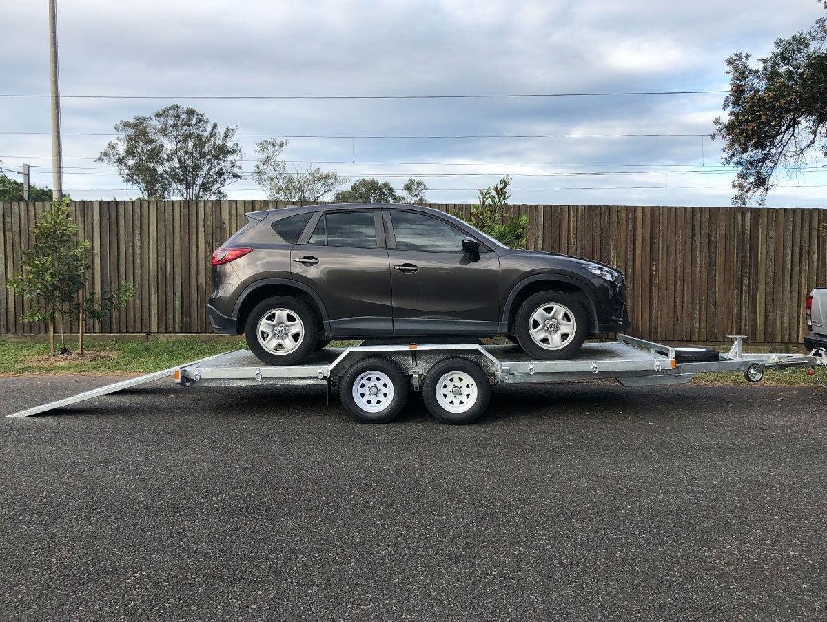16×6.6 CAR TRAILER FOR SALE (3000KG ATM)