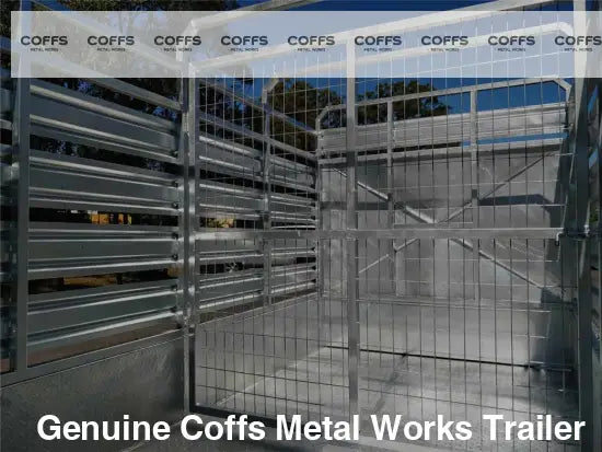 CCT 12×6 Livestock / Cattle Trailer for Sale ATM 3500KG with Side Rails & Ramps cattle livestock