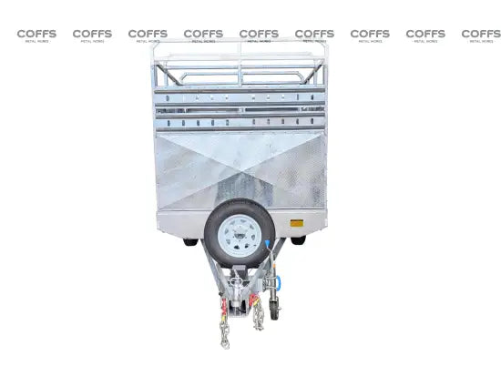 CCT 12×7 FLAT-TOP LIVESTOCK/CATTLE TRAILER FOR SALE ATM 3500KG WITH Side Rails & Ramps cattle livestock