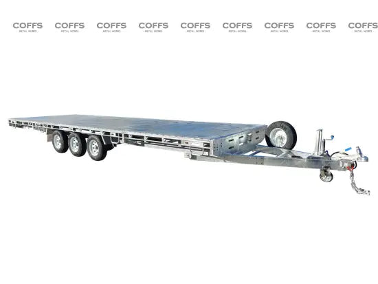 CCT 26×8 (8×2.4m) Tri Axle Flat Deck/Flat Top Trailer ATM 4500kg flatbed trailer