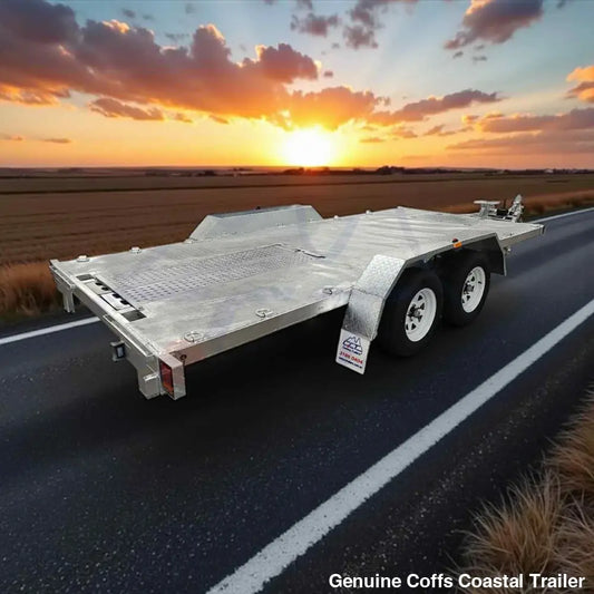 CCT Car Trailer For Sale Deck size 15.7×6.6ft (4.8X2m) ATM 2800KG car trailer
