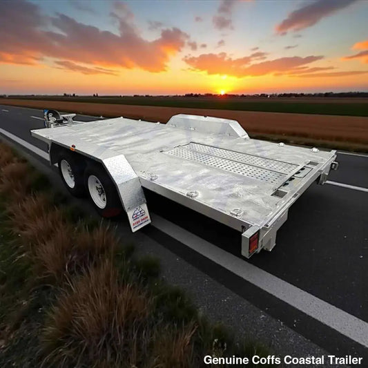 CCT Car Trailer For Sale Deck size 15.7×6.6ft (4.8X2m) ATM 2800KG car trailer