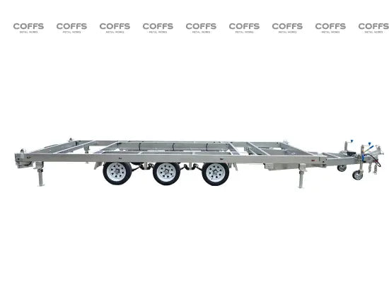 CCT Tri Axle Container Trailer/ Tinny House Trailer ATM 4500kg flatbed trailer
