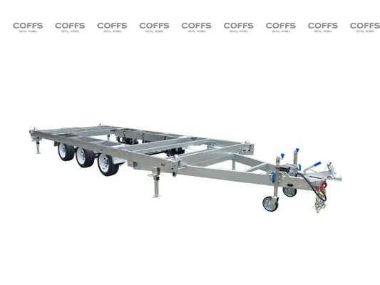 CCT Tri Axle Container Trailer/ Tinny House Trailer ATM 4500kg flatbed trailer
