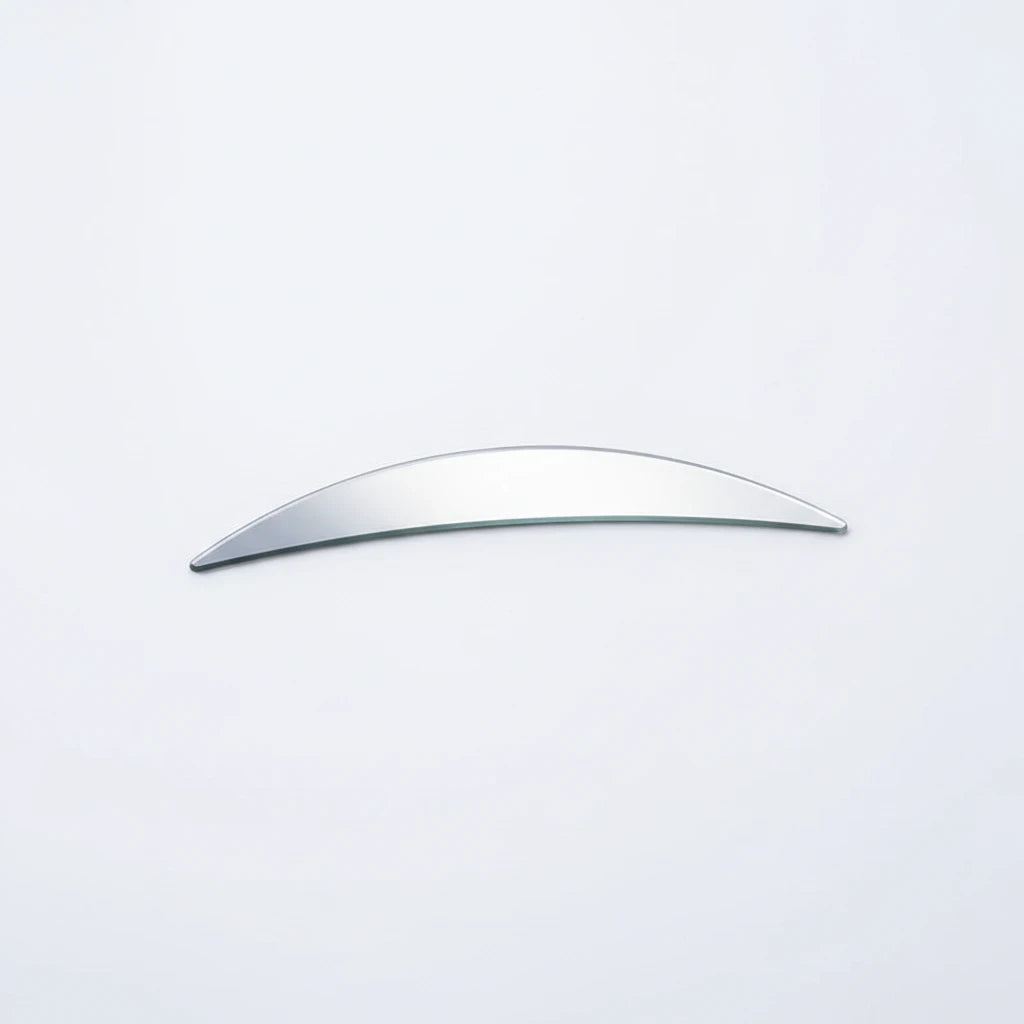 Coffs Metal Works 38x6mm aluminium half round concave bar with a smooth silver finish for architectural projects