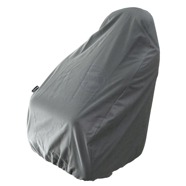 Coffs Metal Works grey 300D PU coated marine seat cover for Relaxn Cruiser boat seats