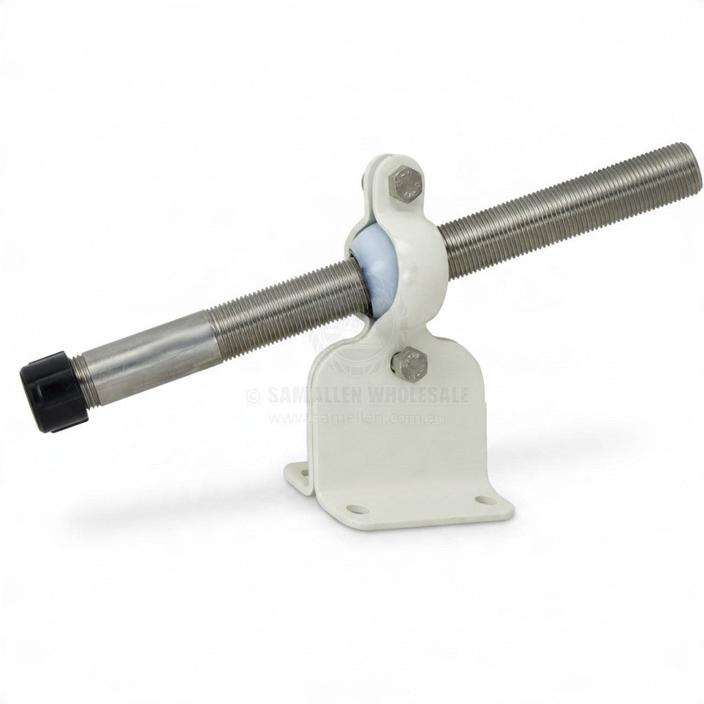 Coffs Metal Works Ultraflex S62 steering cable transom mount kit with alloy tube and corrosion-resistant clamp block