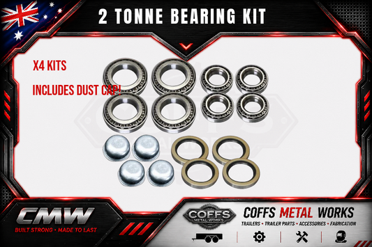 coffs metal works 2 TONNE BEARING KIT 001