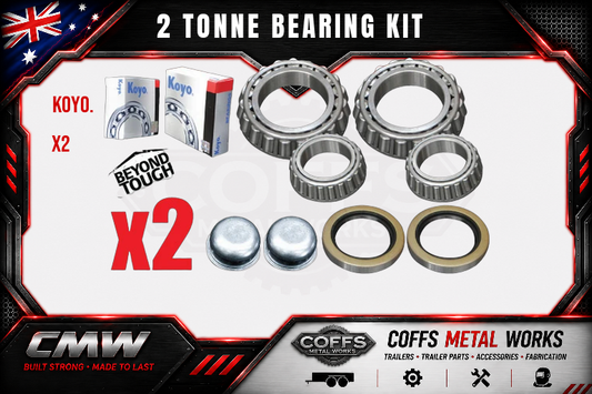 coffs metal works 2 TONNE BEARING KIT 001