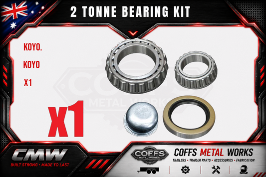 coffs metal works 2 TONNE BEARING KIT 001