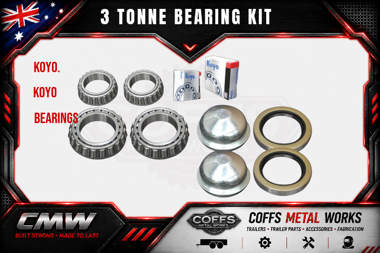 coffs metal works 3 TONNE BEARING KIT 001