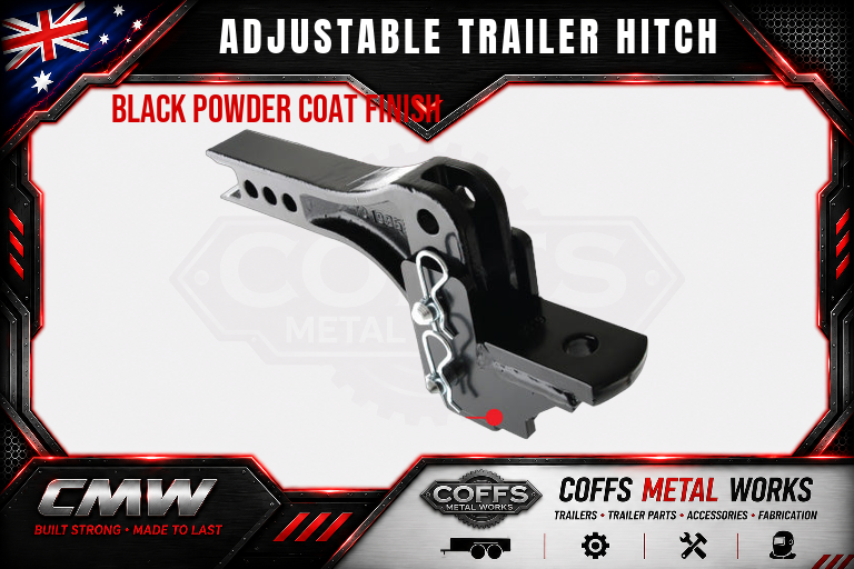 Pro Series Heavy Duty Quick Release Trailer Ball Mount. 3500Kg Rated PRO7217