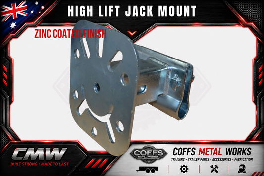 High Lift Jack Mount. Mounts to Spare wheel Holder