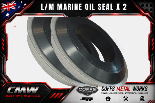 coffs metal works L M MARINE OIL SEAL X 2 001