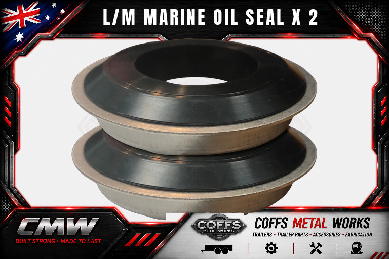 coffs metal works L M MARINE OIL SEAL X 2 002