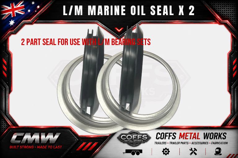 coffs metal works L M MARINE OIL SEAL X 2 003