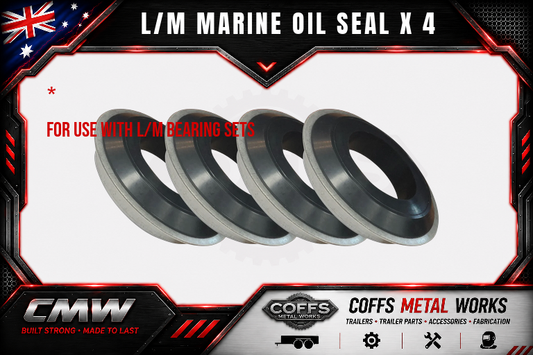 coffs metal works L M MARINE OIL SEAL X 4 001