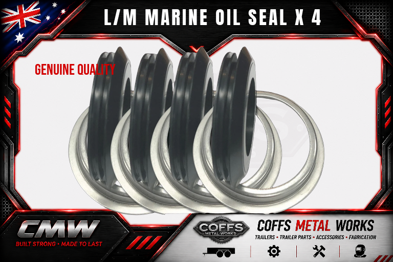 coffs metal works L M MARINE OIL SEAL X 4 002