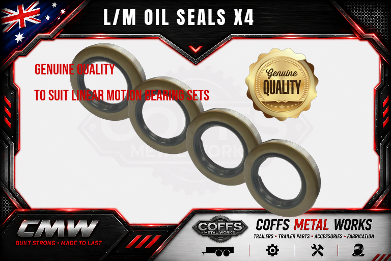 coffs metal works L M OIL SEALS X4 001