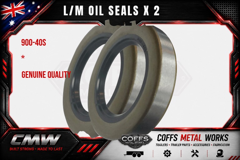 coffs metal works L M OIL SEALS X 2 002