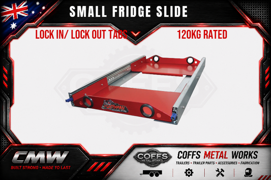 4wd Fridge Slide suit Waeco Evacool ARB Engel. 120kg slides. 710mm x 400mm Tray