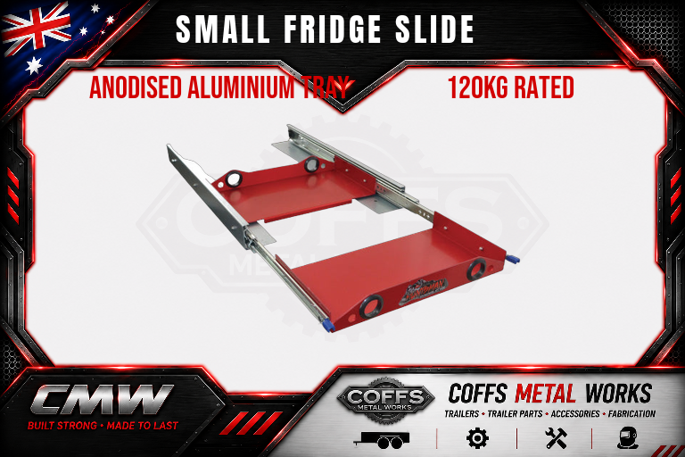 4wd Fridge Slide suit Waeco Evacool ARB Engel. 120kg slides. 710mm x 400mm Tray